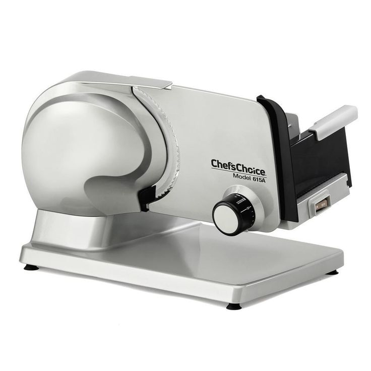 Premium in Silver Electric Food Slicer