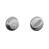 Satin Nickel Single Cylinder Deadbolt - Super Arbor
