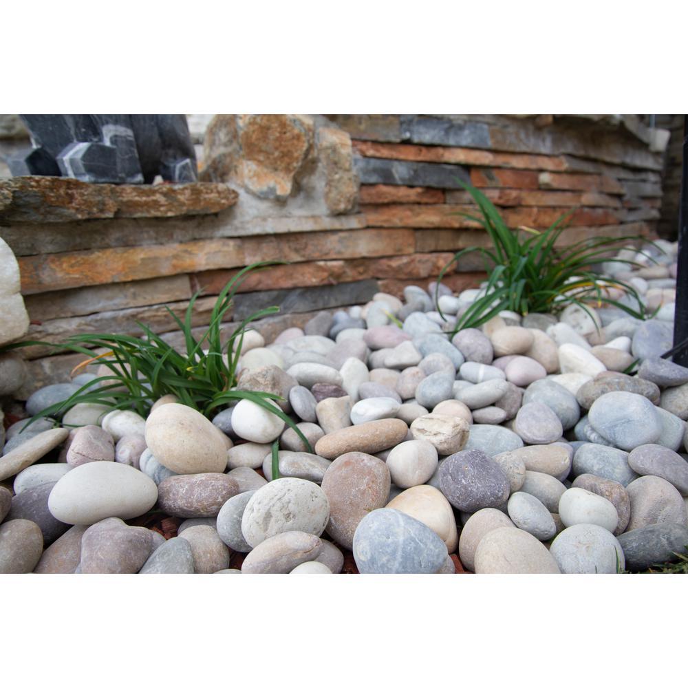 Amazon Multi 0.5 cu. ft . 0.25 to 1.25 in. Pebbles. 40 lb. Bag (55 Bags / Pallet) - Super Arbor