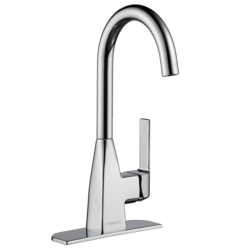 Xander Single-Handle Bar Faucet in Chrome - Super Arbor