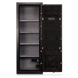 7.6 cu. ft. All Steel Burglary and Fire Safe with Electronic Lock, Black - Super Arbor