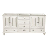 Thompson 60 in. W x 21 in. D x 34 in. H Vanity Cabinet in French White - Super Arbor