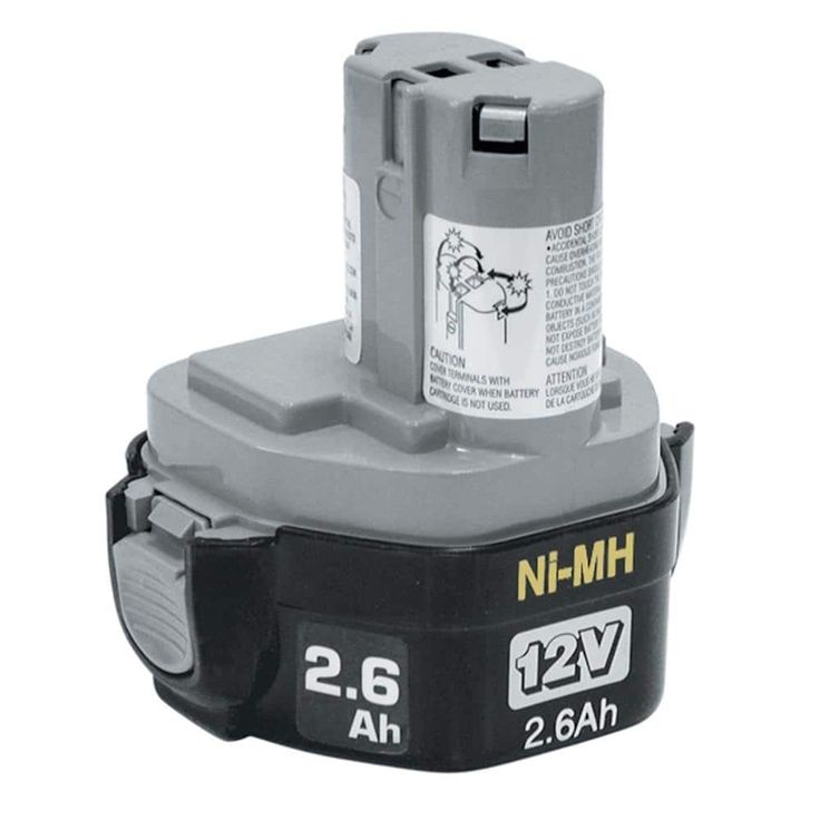 12V Ni-MH 2.6Ah Battery, Pod Style