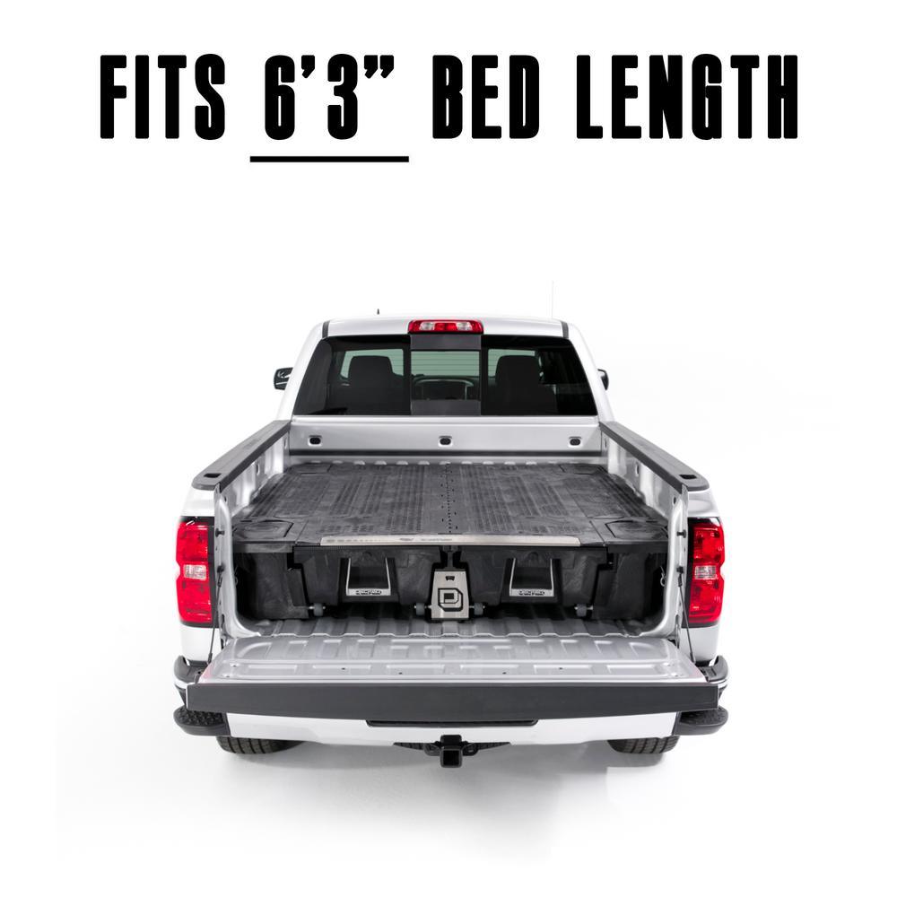 DECKED 6 ft. 3 in. Bed Length Pick Up Storage System for GM Sierra or Silverado 2500 & 3500 (2020-current) - New "Wide Bed" - Super Arbor