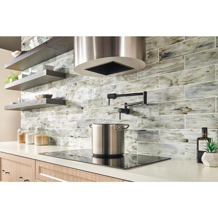 Delta Contemporary Matte Black 2-Handle Wall-Mount Pot Filler Handle Kitchen Faucet