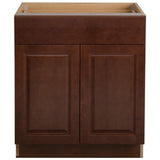 Benton Assembled 12x34.5x24.5 in. Base Cabinet with Soft Close Full Extension Drawer in White - Super Arbor