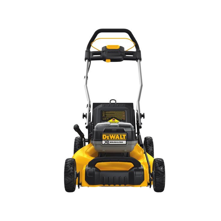 DEWALT 20 in. 20V MAX Lithium Ion Cordless Battery Walk Behind Push Lawn Mower with (4) 5.0Ah Batteries and Charger Included