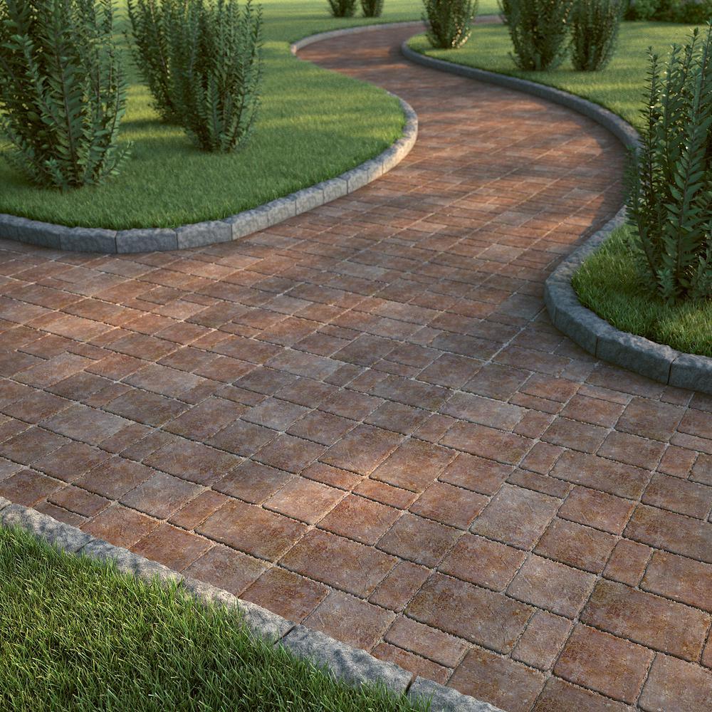 Marseilles 7 in. 3.5 in. x 2.25 in. Carriage House Beige/Charcoal Concrete Paver - Super Arbor