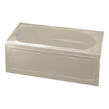Devonshire 60 in. x 32 in. Acrylic Alcove Bathtub with Integral Apron, Integral Flange and Right-Hand Drain in White - Super Arbor