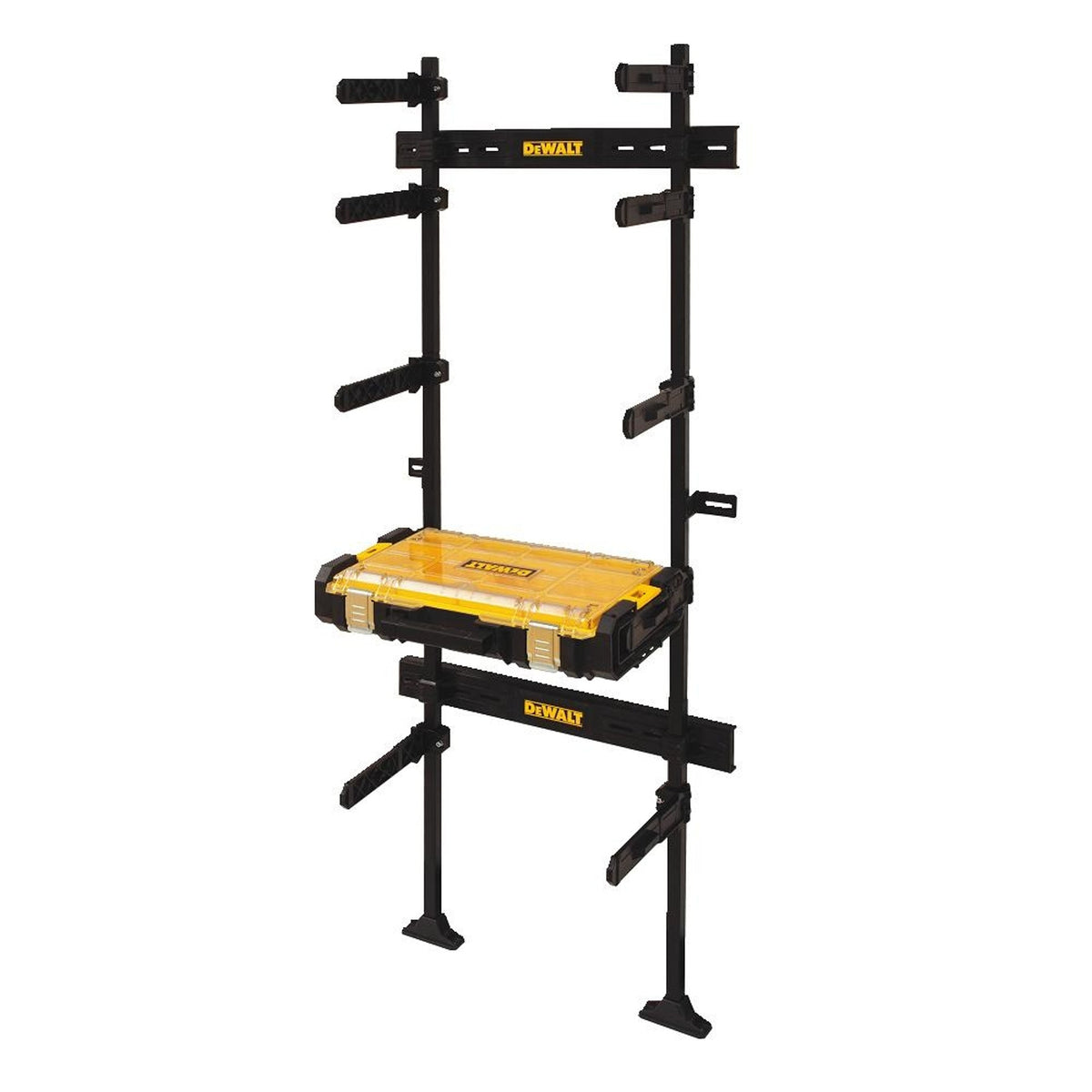 DEWALT TOUGHSYSTEM 25-1/2 in. Workshop Racking Storage System and Small Parts Organizer Combo (2-Piece Set)