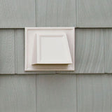 6.6875 in. x 7.375 in. Hooded Siding Vent in Heritage Cream