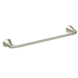 Moen Lindor 24-in Brushed Nickel Wall Mount Single Towel Bar
