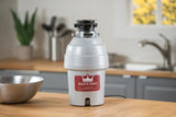 Waste King Legend 1-HP Continuous Feed Noise Insulation Garbage Disposal