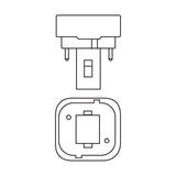 26-Watt G24d-3 CFLni 2-Pin Light Bulb Cool White (4100K) (10-Pack)
