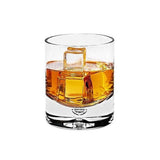 8 oz. Galaxy Single Old Fashioned Rocks Lead Free Crystal Scotch Glass (4-Piece Set)