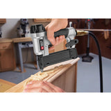 18-Gauge Pneumatic Brad Nailer Kit with Bonus 23-Gauge 1-3/8 in. Pin Nailer - Super Arbor