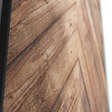 40 in. x 83 in. TRIBECA 40 in. x 83 in. Reclaimed Wood Sliding Barn Door with Hardware Kit - Super Arbor
