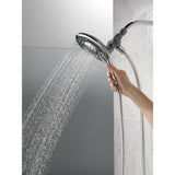 In2ition Two-in-One 4-Spray 6.1 in. Dual Wall Mount Fixed and Handheld Shower Head in Chrome - Super Arbor