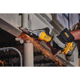 20-Volt Max Lithium Ion Cordless 5 in. Flathead Small Angle Grinder Kit with Kickback Brake - Super Arbor