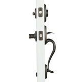 Shelburne Venetian Bronze Single Cylinder Door Handleset with Lido Door Lever Featuring SmartKey Security - Super Arbor