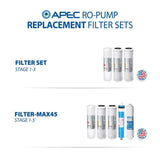 Ultimate Electric Pumped Undersink Reverse Osmosis Water Filtration System 50 GPD for Low Pressure Home 0-30 psi 120V US