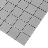 Serenity Dark Gray 2x2 Matte Porcelain Mosaic Tile - Lux Tile
