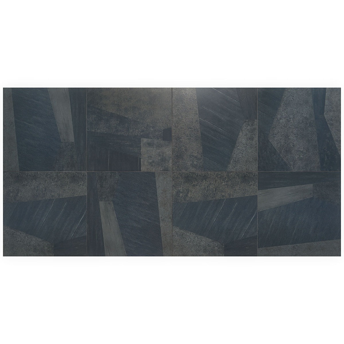Stories Black Matte Porcelain Tile 24x24 - Lux Tile
