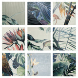 Angela Harris Wilder Tikida Decor 8x8 Matte Ceramic Tile - Botanical Design