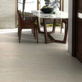 Acadia Linen White 24x48 Matte Porcelain Tile - Limestone Look