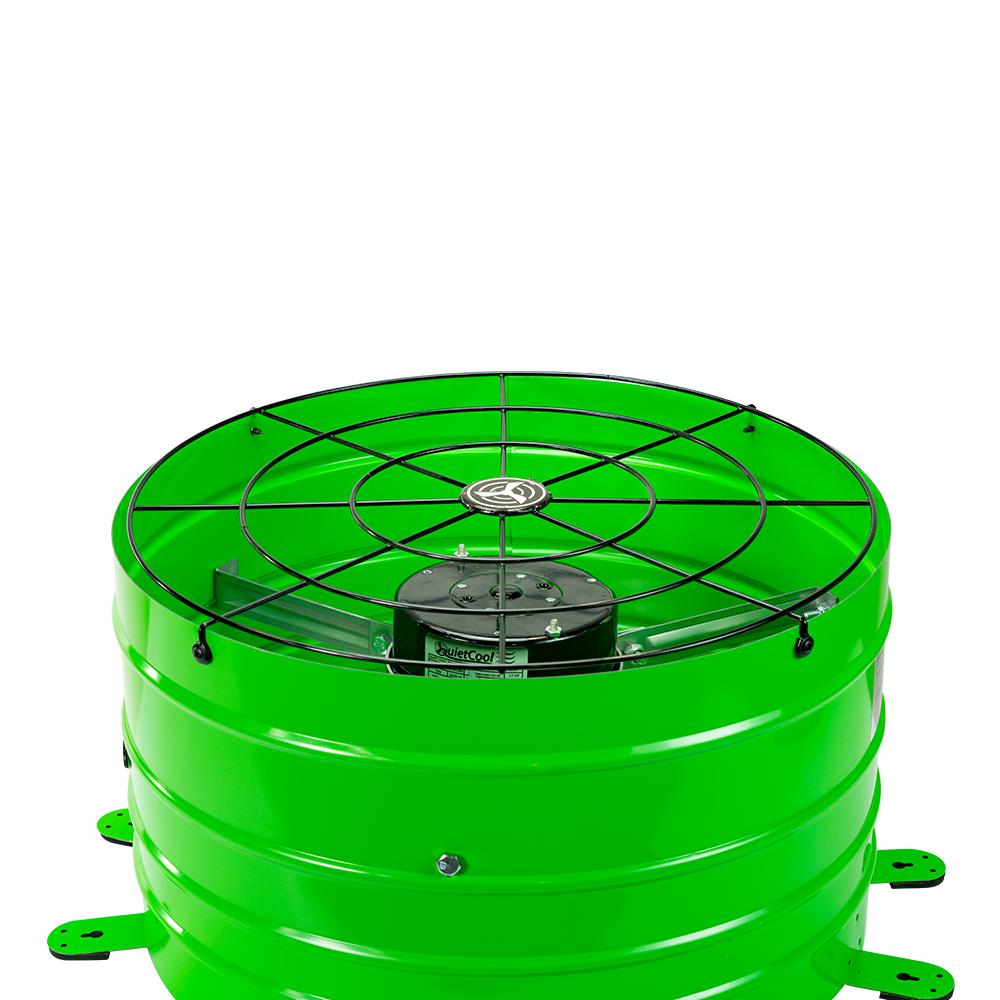 QuietCool 2830 CFM Smart App Controlled 3-Speed Gable Mount Attic Fan - Super Arbor