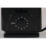 2-Slice Black Extra-Wide Slot Toaster