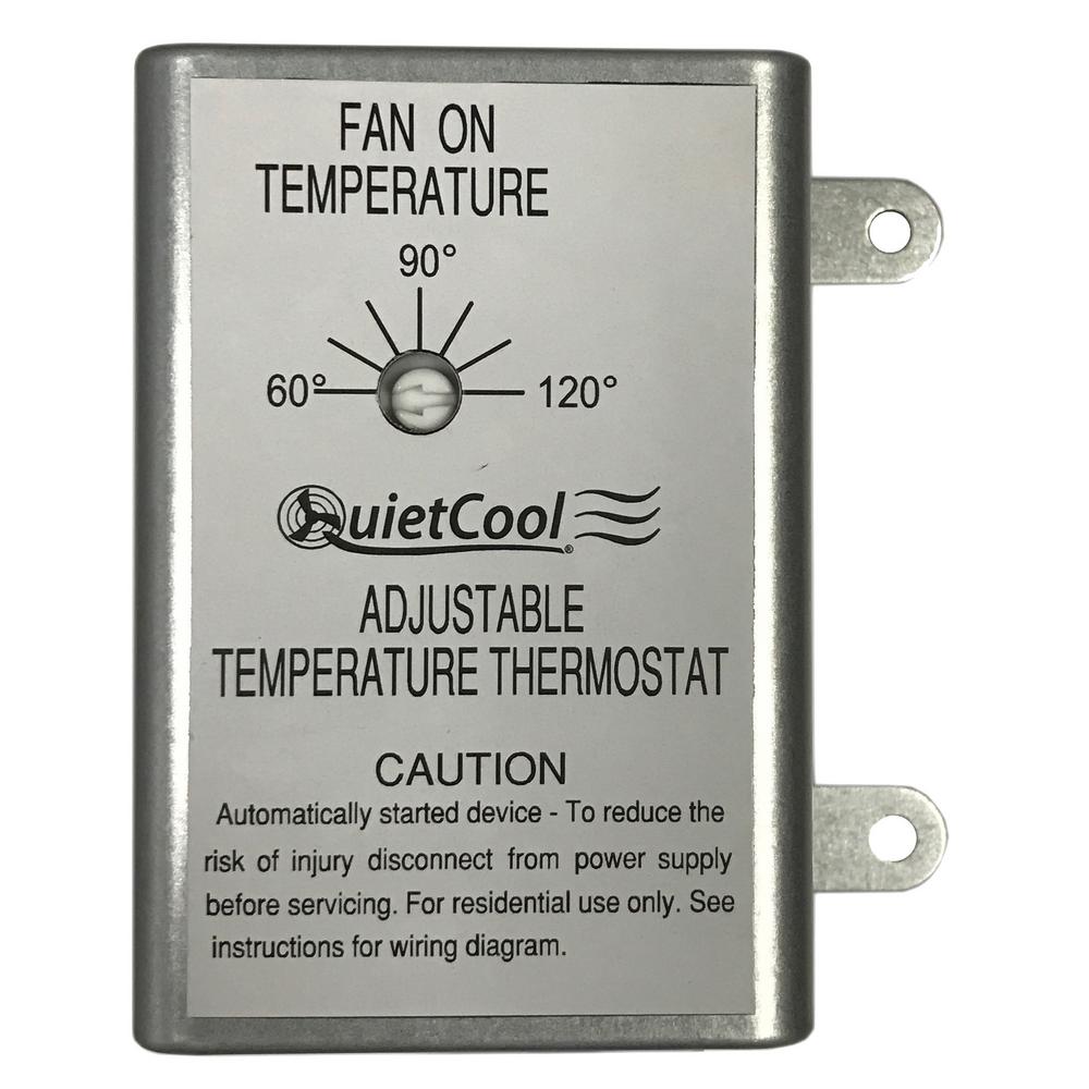 2860 CFM Red Electric Powered Gable Mount Electric Attic Fan - Super Arbor