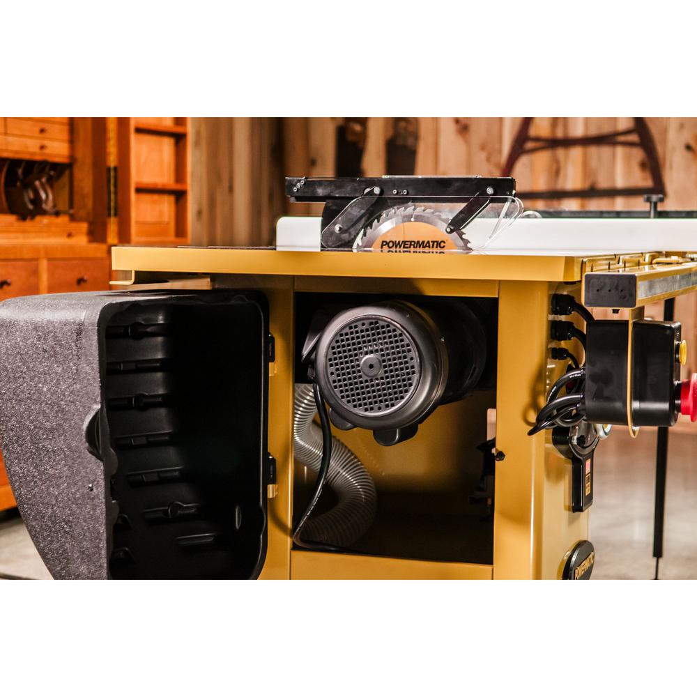 PM2000B 230-Volt/460-Volt 5 HP 3PH 50 in. RIP Table Saw with Accu-Fence