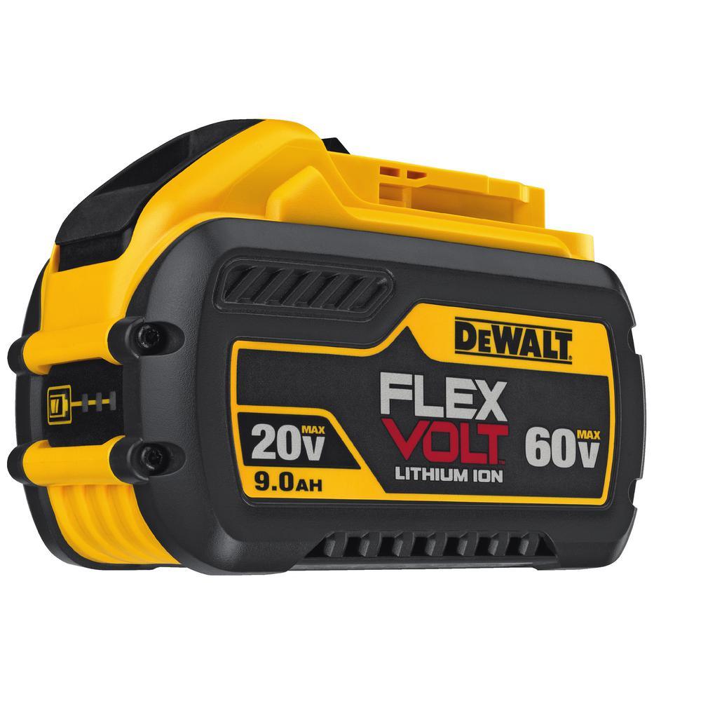 FLEXVOLT 60-Volt MAX Lithium-Ion Cordless Brushless Reciprocating Saw with Battery 2Ah, Charger, Bag and Bonus Battery - Super Arbor