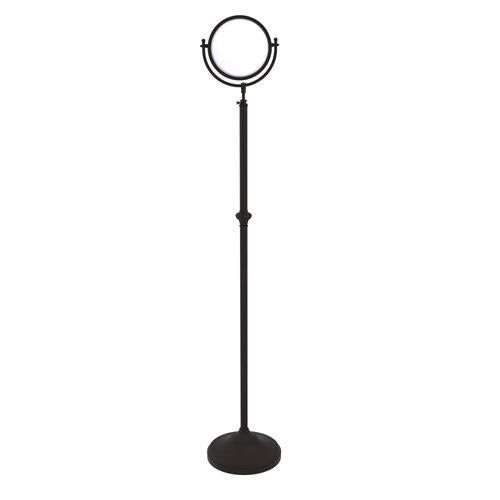 Allied Brass 10.5-in x 68-in Oil-Rubbed Bronze Double-Sided Magnifying Freestanding Vanity Mirror