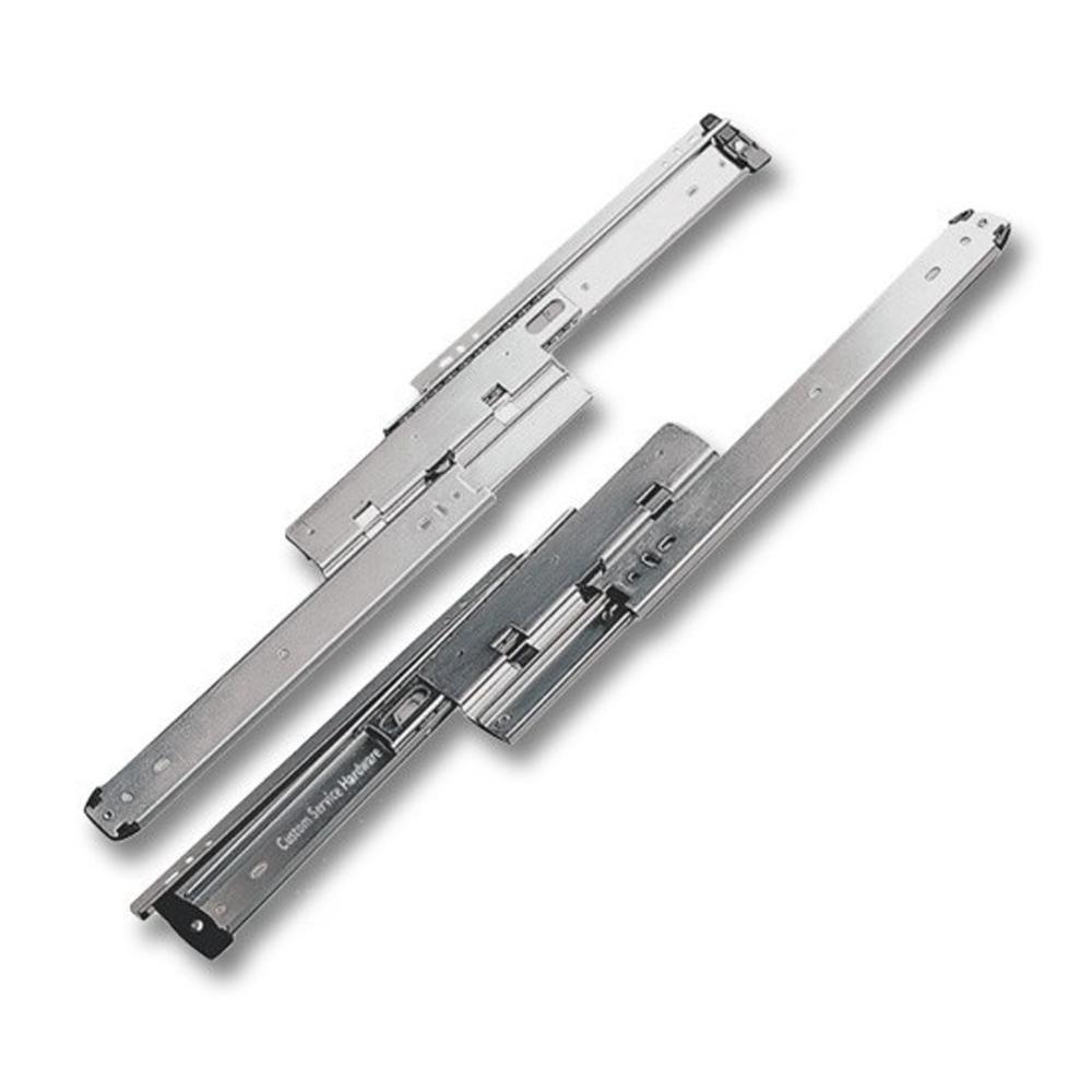 22 in. Progressive Side Mount Full Extension Ball Bearing Drawer Slides - Super Arbor