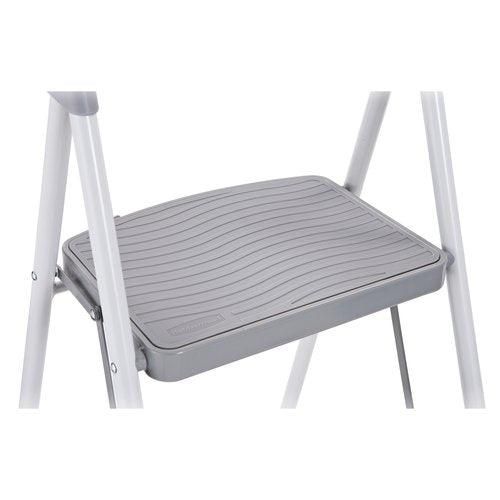 Rubbermaid RMS-3 3-Step Steel Step Stool, 225-pound Capacity