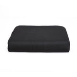 Black Large Seat Cushion with Carry Handle and Anti Slip Memory Foam Cushion Removable and Washable Cover - Super Arbor