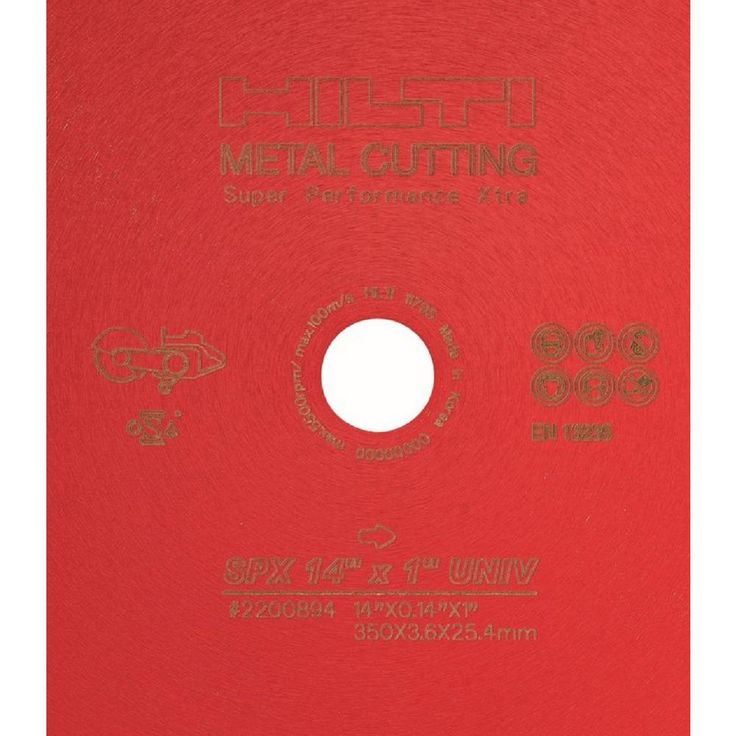 Hilti 5 in. x 7/8 in. SPX Metal Diamond Cutting Blade