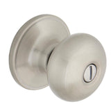 Round Aged Bronze Bed and Bath Door Knob - Super Arbor
