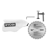 18-Volt ONE+ONE Cordless Brushless 10 in. Dual Bevel Sliding Miter Saw with 2.0 Ah Battery and Charger Kit