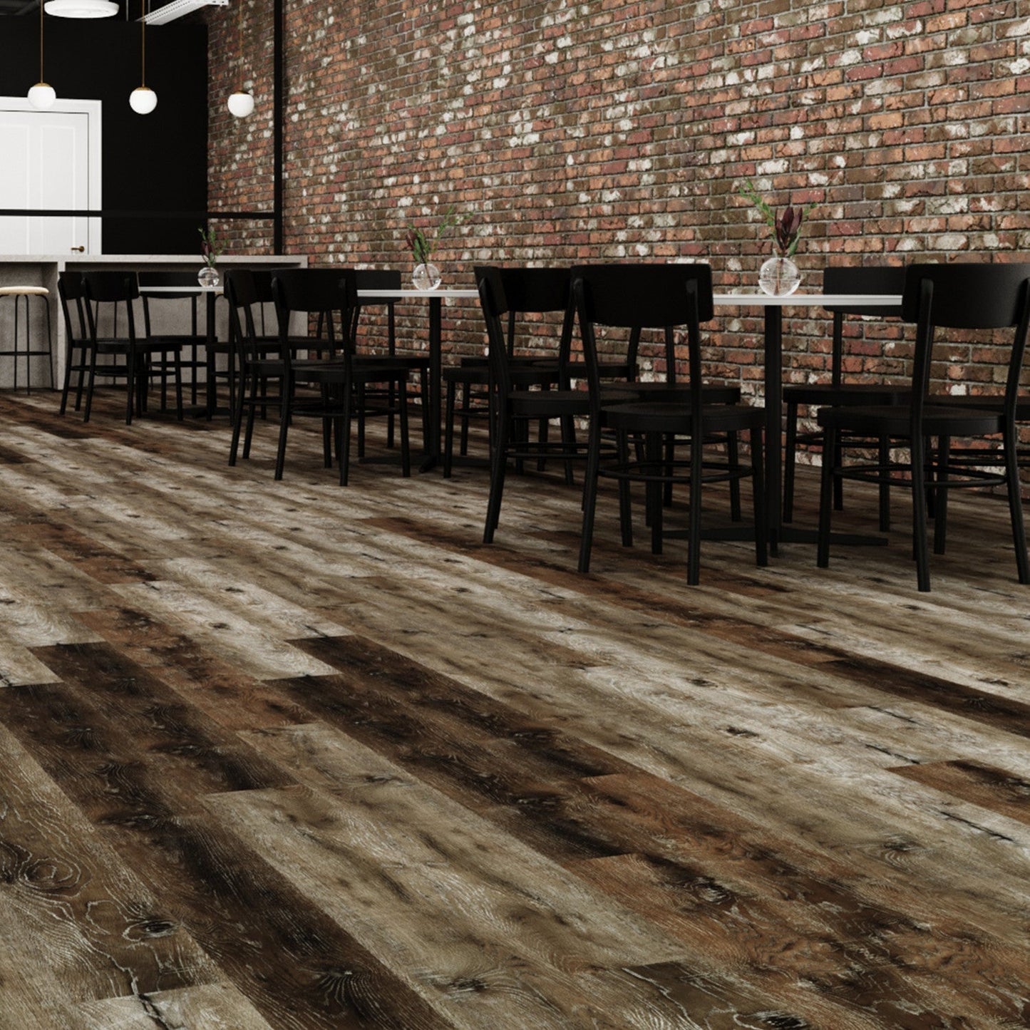 Lucida USA GlueCore Ombre 7-3/32-in W x 3-mm T Waterproof Luxury Vinyl Plank Flooring, Glue Down, 39-sq ft/Box