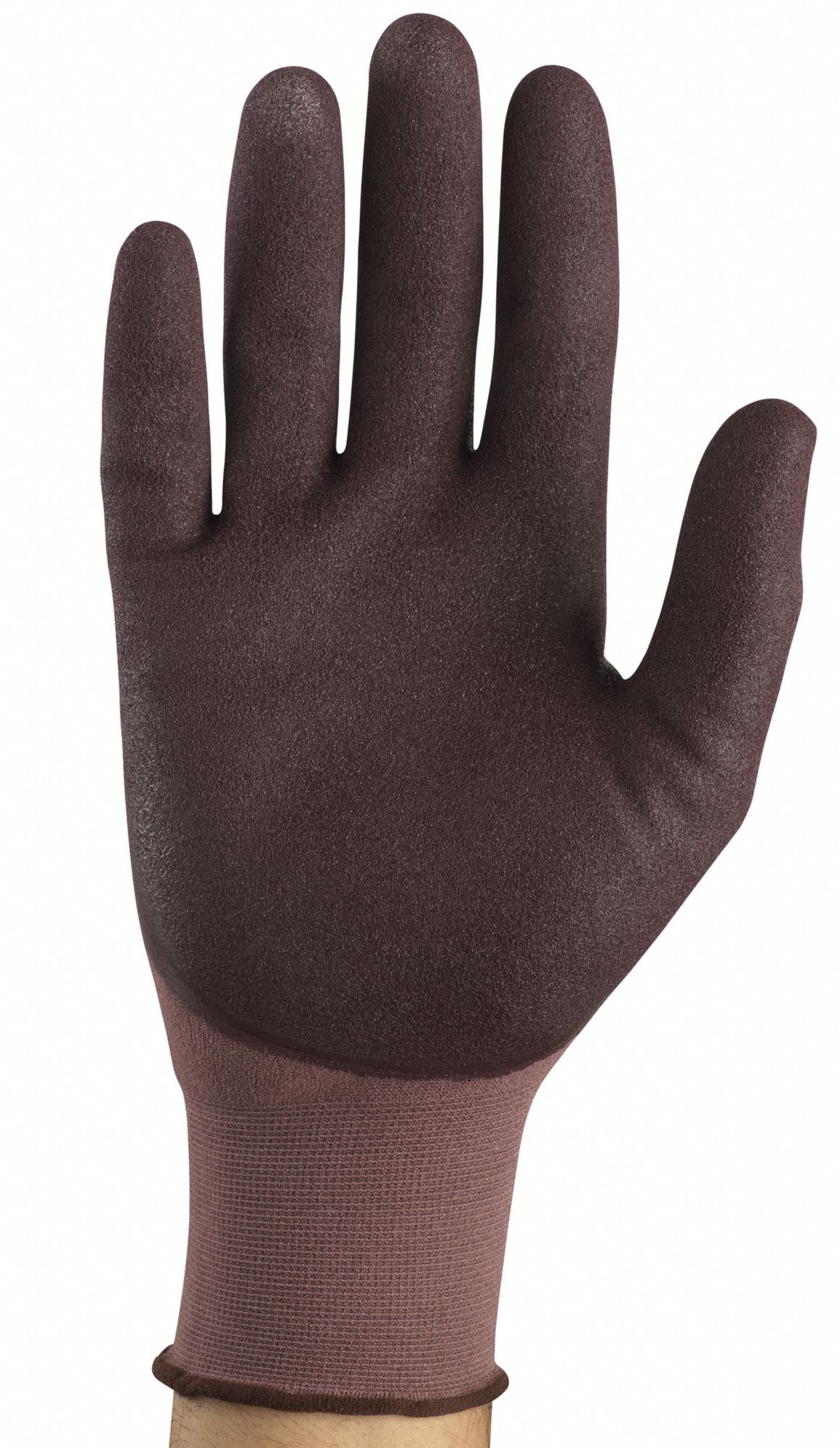 HYFLEX Coated Nitrile Gloves XL - Abrasion Resistant, Knit Cuff