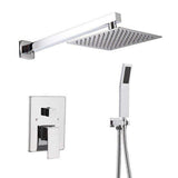 Pressure Balanced Complete Shower System with Rough-in Valve - Super Arbor