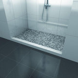 One-Step 36 in. x 60 in. Shower Base with Right Offset Drain - Super Arbor