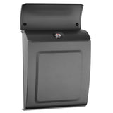Aspen Locking Wall Mount Mailbox Graphite - Super Arbor