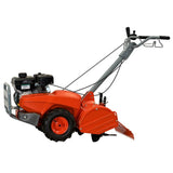 YARDMAX 18 in. 208cc Dual Rotating Rear Tine Tiller Briggs and Stratton
