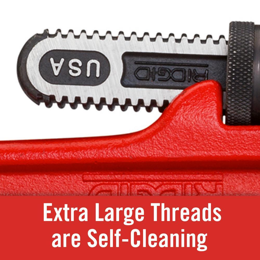 24 in. Heavy-Duty Straight Pipe Wrench - Super Arbor