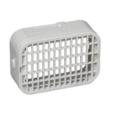 3 in. x 4 in. Plastic White Rodent Guard