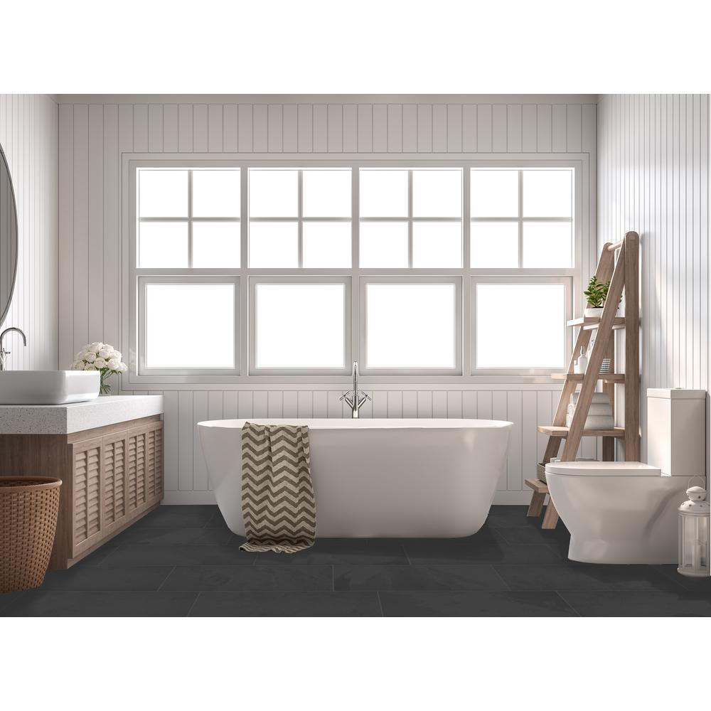 Galactic Slate 12 in. x 24 in. Porcelain Floor and Wall Tile (435.84 sq. ft. / pallet) - Super Arbor